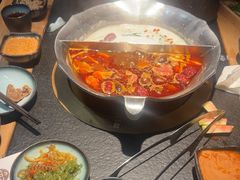鸭血豆腐无限续-湊湊火锅·茶憩(石家庄万象城店)