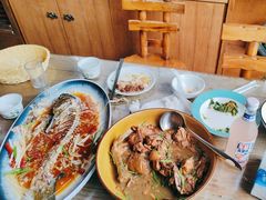-崂山水果园农家宴(泉水鸡店)
