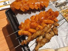 开花脆骨肠-撸啊撸铁签小肉(车站南路店)