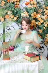 -后宫·古装汉服京剧儿童亲子全家福摄影