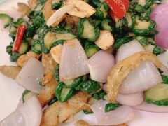 爽脆青瓜牛肉粒-品香菜馆(旗峰路中侨大厦店)