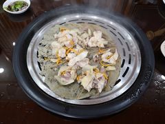 桑拿蒸草鸡-晶莹品鲜.顺德鱼生.特色桑拿菜