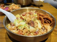 双拼炒饭-聚合鑫东北熏酱熟食麻辣面(长阳店)