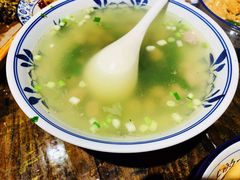 生汆丸子汤-关中道陕味艺术餐厅(西岳庙店)