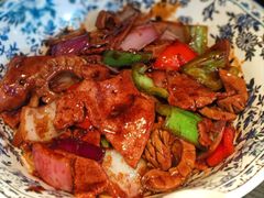 酱爆腰花猪肝拌面-阿大排档(长春这有山店)