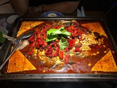 -探鱼·鲜青椒爽麻烤鱼(广州花都来又来店)