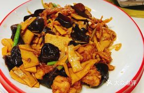 Golden Fried Pork Slices
