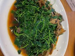 蚌肉金花菜-祥记·苏帮菜·松鼠桂鱼(湖畔天城店)