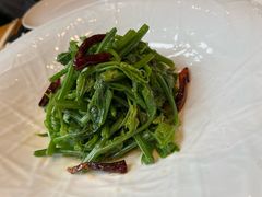炝拌丝瓜尖-黔蘑菇四季餐厅(观山湖店)