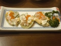 三文鱼油梨芒果Taco-鸟泉居酒屋·烧鸟·酒馆(百子湾店)
