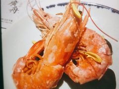 石烹盐浴秋菊红鹰虾-广舟(千禧店)