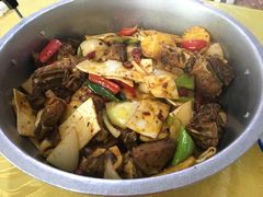 炕锅羊肉-炕锅羊肉土火锅面片大王