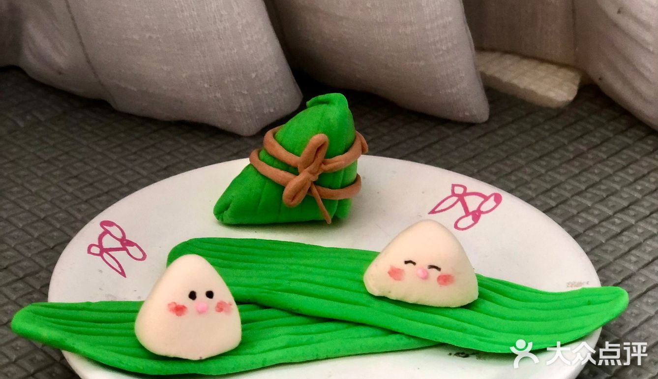 粘土做的粽子|简单易学[调皮]好上手9499