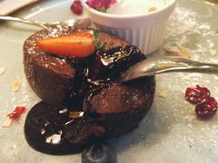 熔岩巧克力配冰激凌-IL Forno 意坊·意大利餐厅(花园店)