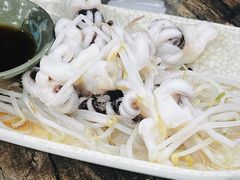 芥末白灼八爪鱼-贞姨美食·老字号海鲜大排档