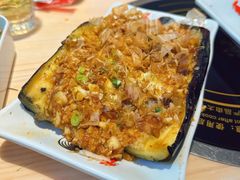 木鱼花鸡蛋烤茄子-大院涮烤·东北经典老味烧烤·铜锅涮肉(江南东路店)