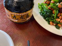 果仁菠菜-玫瑰红烤羊排(北新桥三条店)