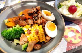 Mixed Vegetable Chicken Cubes Light Meal
