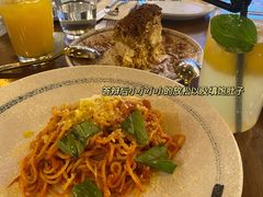 意大利面配烤番茄-PIZZA BIANCA(万象城店)