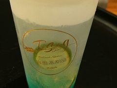 冰蓝卡曼橘苏打芝士-治愈系甜品The Soothing Dessert(科海大楼店)