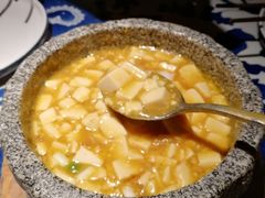 虾仁鸡汤豆腐-绿茶餐厅(领展购物广场·中关村店)
