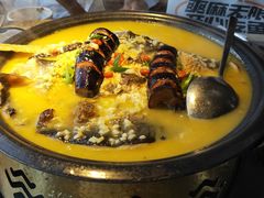 -探鱼·鲜青椒爽麻烤鱼(天一广场店)