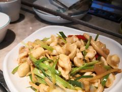葱姜炒鱼杂-淘米捞·米汤脆鲩鱼火锅(福田皇岗店)