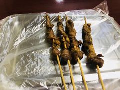 -老红桥炸灌肠牛肚锅烧烤(定福庄店)