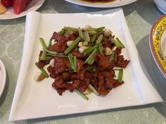 小炒黄牛肉-博雅渔港·融合菜(维也纳国际大酒店)