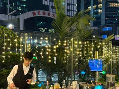 -深圳温德姆至尊酒店·大堂吧·户外花园