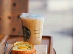 太阳蛋培根烤吐司-星巴克(首钢店)