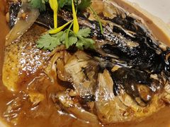 鱼头泡饼3斤-壹零捌道·北京烤鸭(车公庄店)
