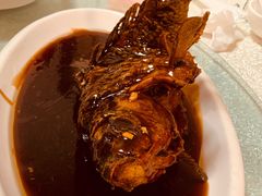 罾蹦鲤鱼-奥华餐厅·老张记(台基厂店)