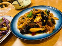 三菇炒面筋-湾里人家(旺山景区店)
