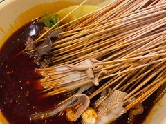 -拈签一笑黄牛肉辣卤串串
