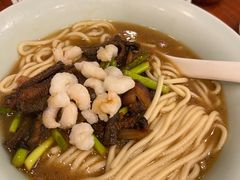 虾爆鳝面-奎元馆.百年奎元.非遗传承(西湖边的解放路店)
