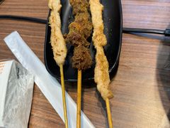 -老红桥炸灌肠牛肚锅烧烤(定福庄店)