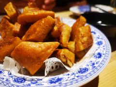 炸咯吱-左邻右舍褡裢火烧(石榴园店)