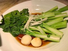 油淋脆菜心-绿茶餐厅(乐峰广场店)