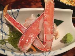 蟹刺身-蟹道乐(新宿本店)