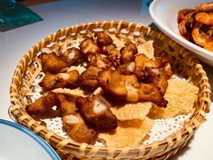 荞麦锅巴蒜香骨-筱爷叔·上海传统手工菜(玉树路店)