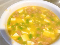 蟹黄豆花-柏合黄记豆腐皮饭店