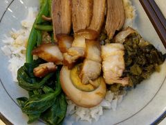 狮头牌鹅肉拼五花楠饭-狮头牌卤味研究所·卤味饭(花城汇南区店)