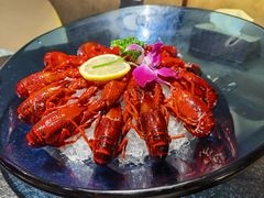 冰镇小龙虾-潮三爷砂锅焗海鲜·生腌·海鲜粥(朝晖店)