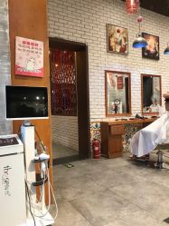 点击看大图 -T.1 hair salon烫染接发