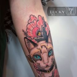 -幸运7纹身刺青Lucky7tattoo