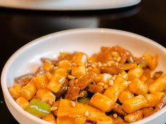 松子牛肉炒年糕-兔爸私家小厨(新北万达店)