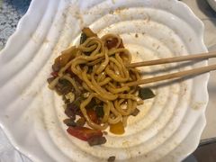 茄子肉丁鸡蛋拌面-文三里屯面馆(三里屯店)