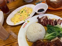 虾仁炒滑蛋-澳门陈光记烧味饭店(南京德基广场店)
