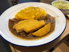 咖喱吉列虾排蛋包饭-熊吞·大碗丼烧肉饭(西市场嘉华店)